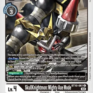 Skullknightmon: Mighty Axe Mode BT10-061