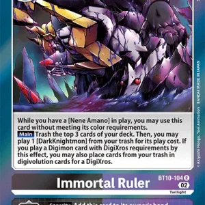 Immortal Ruler BT10-104