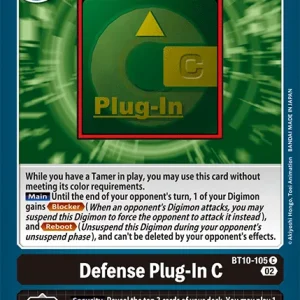 Defense Plug-in C BT10-105