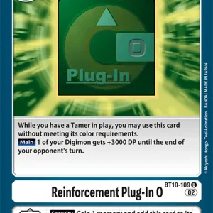 Reinforcement Plug-in O BT10-109