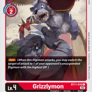Grizzlymon BT11-010