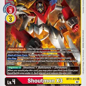 Shoutmon X3 BT11-012