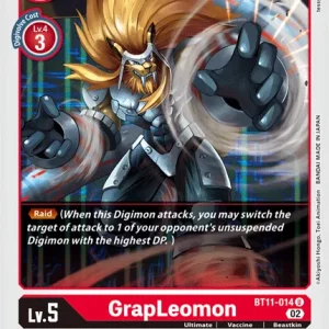 Grapleomon BT11-014
