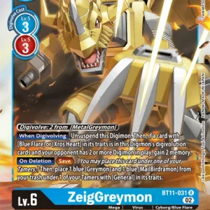 Zeiggreymon BT11-031