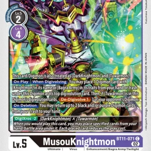 Musouknightmon BT11-071