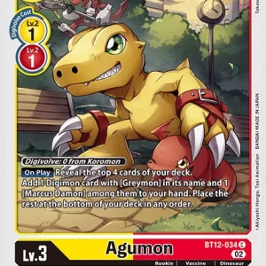 Agumon BT12-034
