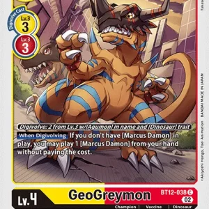 Geogreymon BT12-038