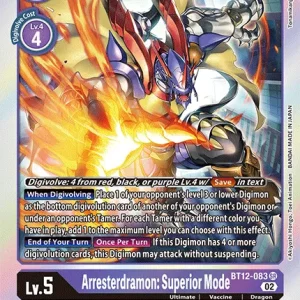 Arresterdramon: Superior Mode BT12-083