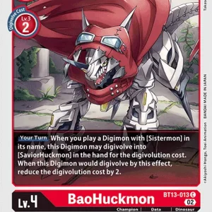 Baohuckmon BT13-013