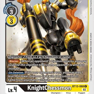 Knightchessmon BT13-068
