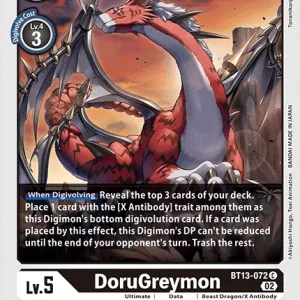 Dorugreymon BT13-072