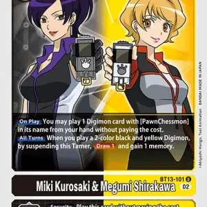 Miki Kurosaki & Megumi Shirakawa BT13-101