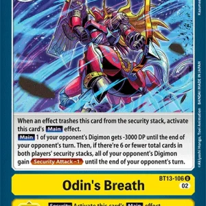 Odin's Breath BT13-106