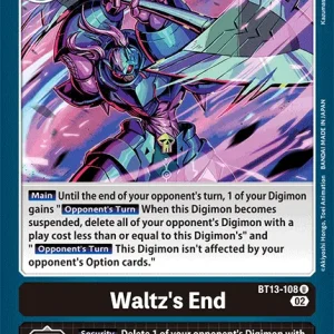 Waltz's End BT13-108