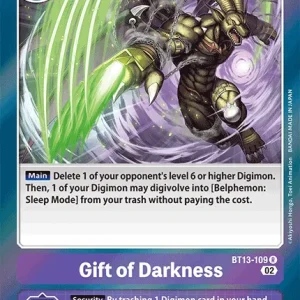 Gift Of Darkness BT13-109