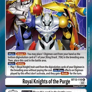 Royal Knights Of The Purge BT13-110