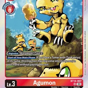 Agumon BT14-007