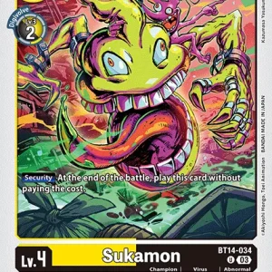 Sukamon BT14-034
