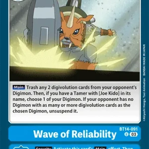 Wave Of Reliability BT14-091