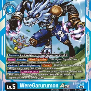 Weregarurumon BT15-026