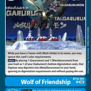 Wolf Of Friendship BT15-091