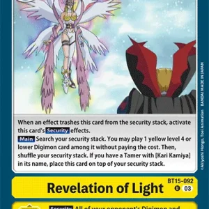 Revelation Of Light BT15-092