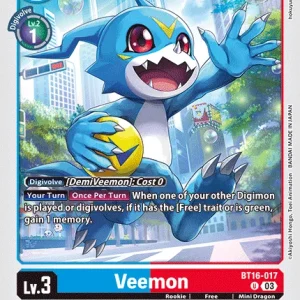 Veemon BT16-017