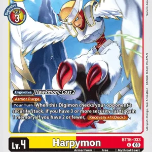 Harpymon BT16-033