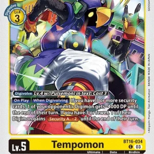 Tempomon BT16-034