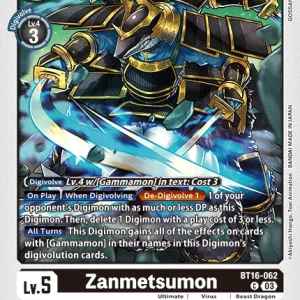 Zanmetsumon BT16-062