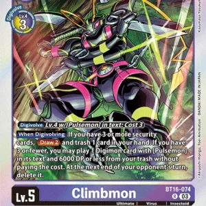 Climbmon BT16-074
