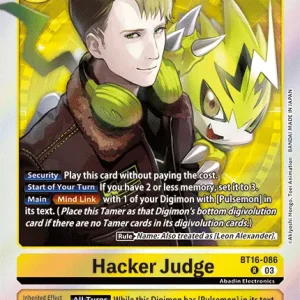 Hacker Judge BT16-086