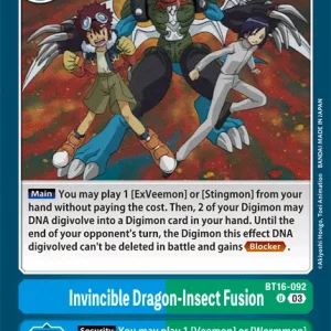 Invincible Dragon-insect Fusion BT16-092