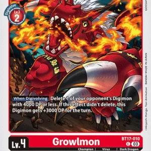 Growlmon BT17-010