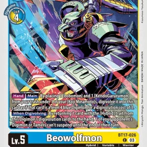 Beowolfmon BT17-026