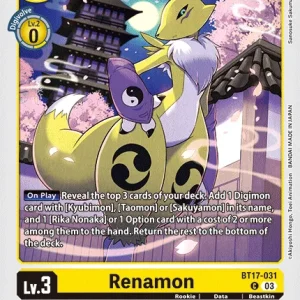 Renamon BT17-031