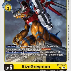 Rizegreymon BT17-037