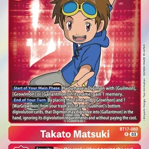 Takato Matsuki BT17-080