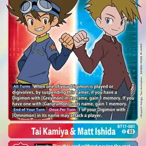 Tai Kamiya & Matt Ishida BT17-081