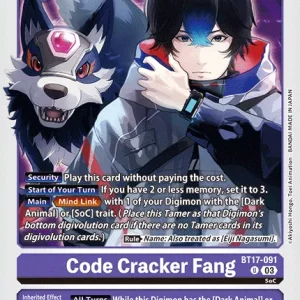 Code Cracker Fang BT17-091