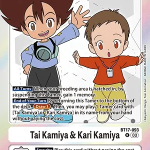 Tai Kamiya & Kari Kamiya BT17-093