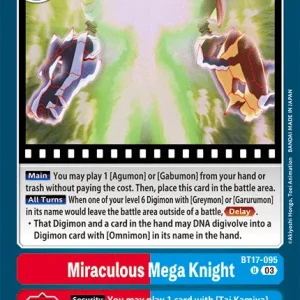 Miraculous Mega Knight BT17-095
