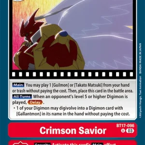 Crimson Savior BT17-096
