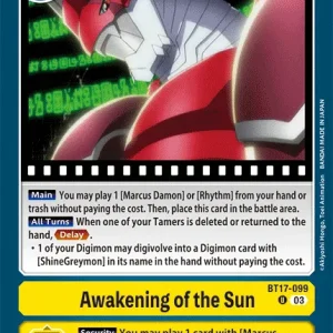 Awakening Of The Sun BT17-099