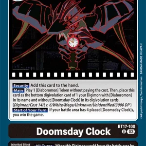 Doomsday Clock BT17-100
