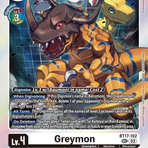 Greymon BT17-102
