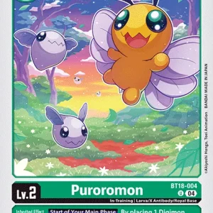 Puroromon BT18-004