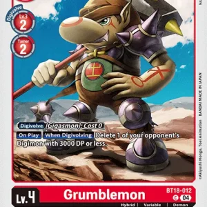Grumblemon BT18-012
