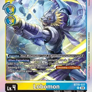 Lobomon BT18-037