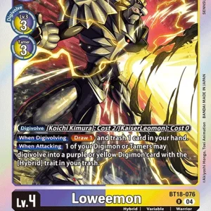 Loweemon BT18-076